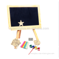 DIY wooden mini blackboard with painting educational toys for kids